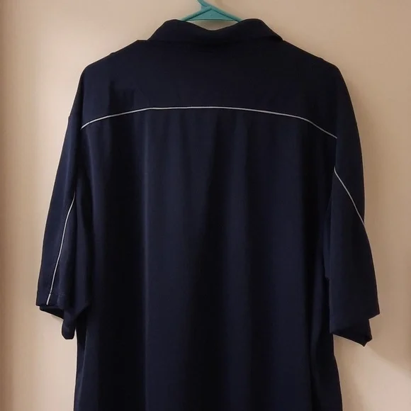 NWT, New England Patriots Majestic Cool Base Polo Shirt - Picture 6 of 10